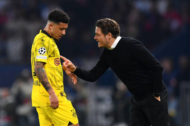 Jadon Sancho chơi tương đối tốt trong màu áo Borussia Dortmund.