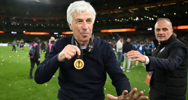 2. Gian Piero Gasperini (Atalanta). Gasperini giúp Atalanta đánh bại Bayer Lverkusen ở trận chung kết, giành chức vô địch Europa League. Thành tích ấn tượng của HLV đã bước sang tuổi 66.
