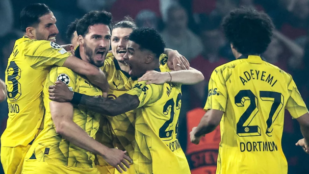 Dortmund bị đánh giá 'cửa dưới' so với Real Madrid.