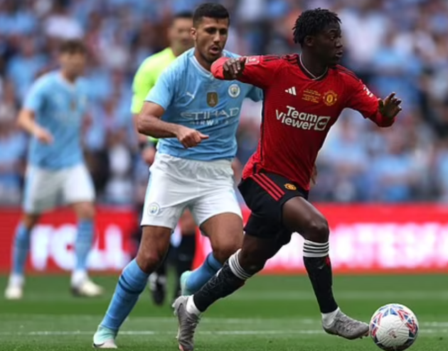 Tiền vệ: Kobbie Mainoo. Sao mai 19 tuổi có bước trưởng thành vượt bậc trong màu áo Man United. "Tôi nghĩ bầu trời là giới hạn của cậu ấy. Tôi ấn tượng với sự phát triển vượt trội và tự tin của Mainoo," Gary Lineker chia sẻ.