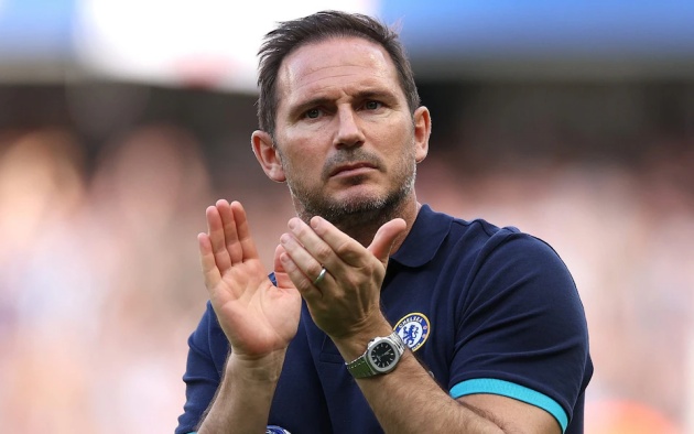Lampard khi còn dẫn dắt Chelsea.