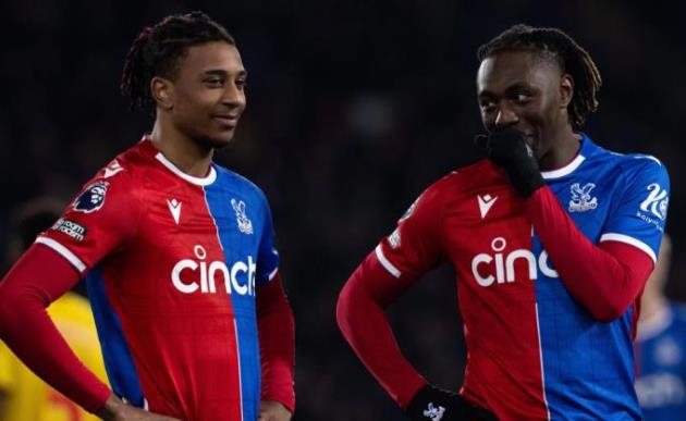 Michael Olise và Eze là 2 ngôi sao Crystal Palace đang được Quỷ đỏ săn đón.