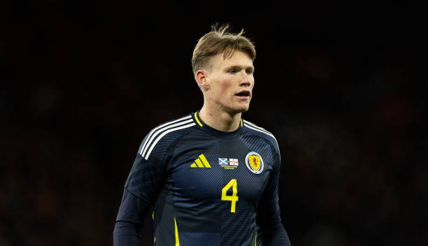Scott McTominay sẽ là niềm hy vọng số một của Scotland trên hàng công.