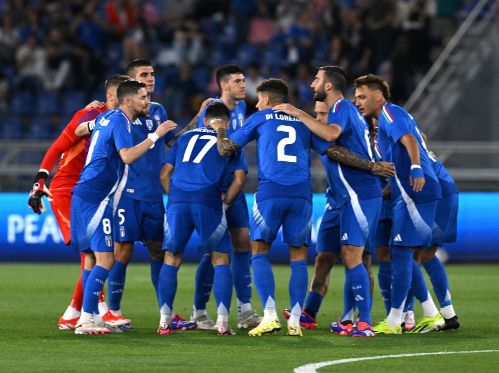 Đội hình Azzurri còn khá trẻ.