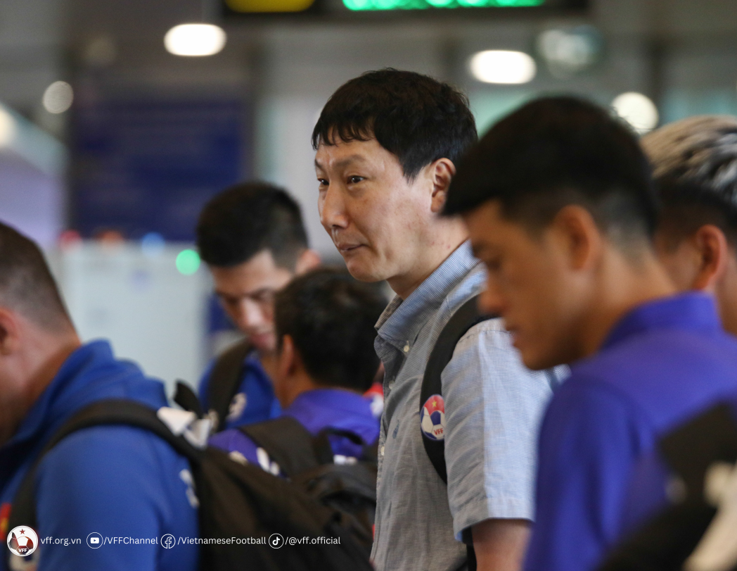 HLV Kim Sang-sik được yêu cầu dẫn dắt tuyển Việt Nam tiến đến trận chung kết AFF Cup 2024. Ảnh: VFF.