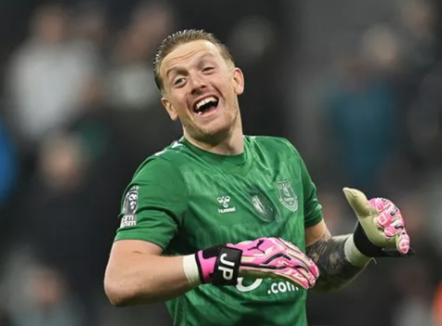 Thủ môn Pickford.