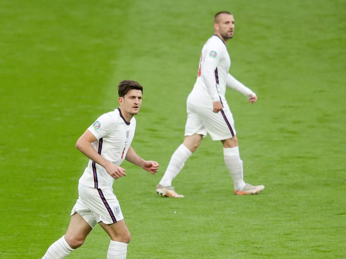 Maguire và Shaw không xuất hiện trên sân tập hôm nay.