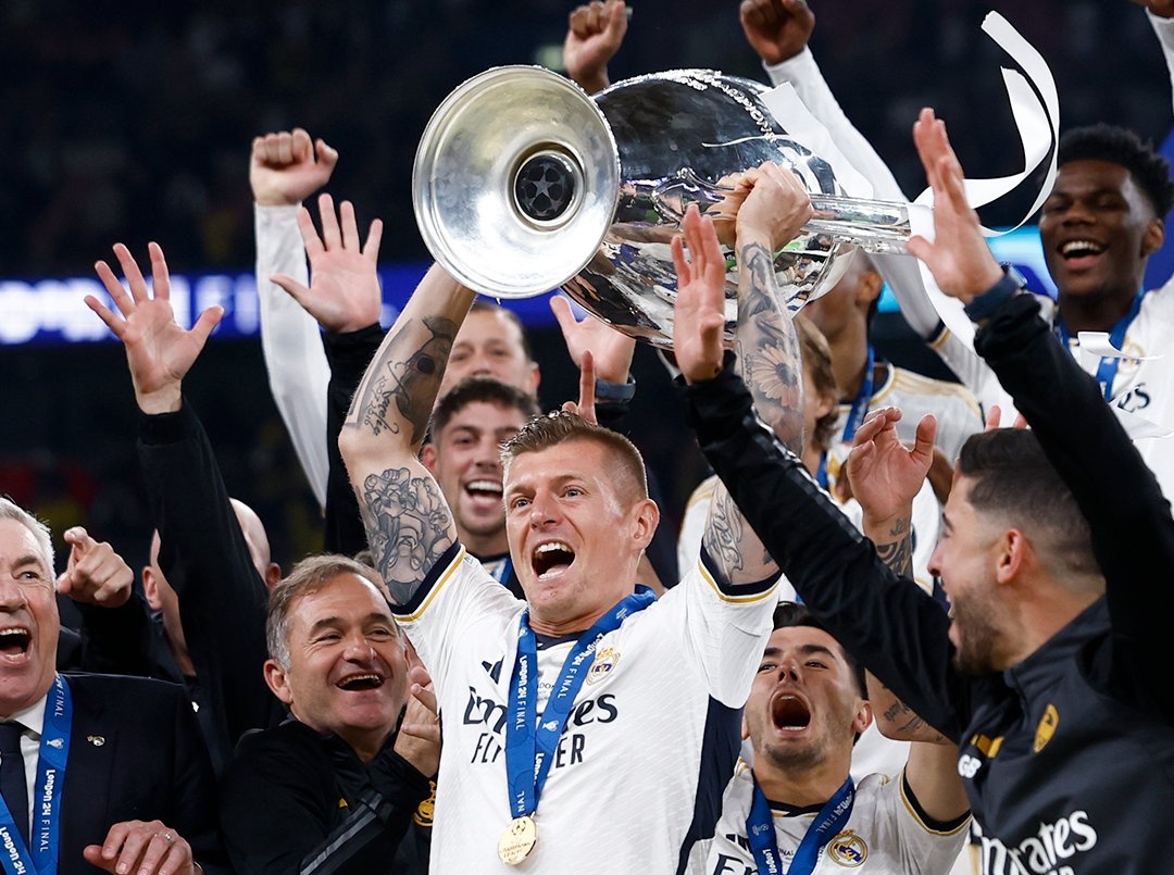 Real Madrid tiếp tục chứng tỏ vị thế số một ở giải đấu này với lần thứ 15 lên ngôi vô địch.