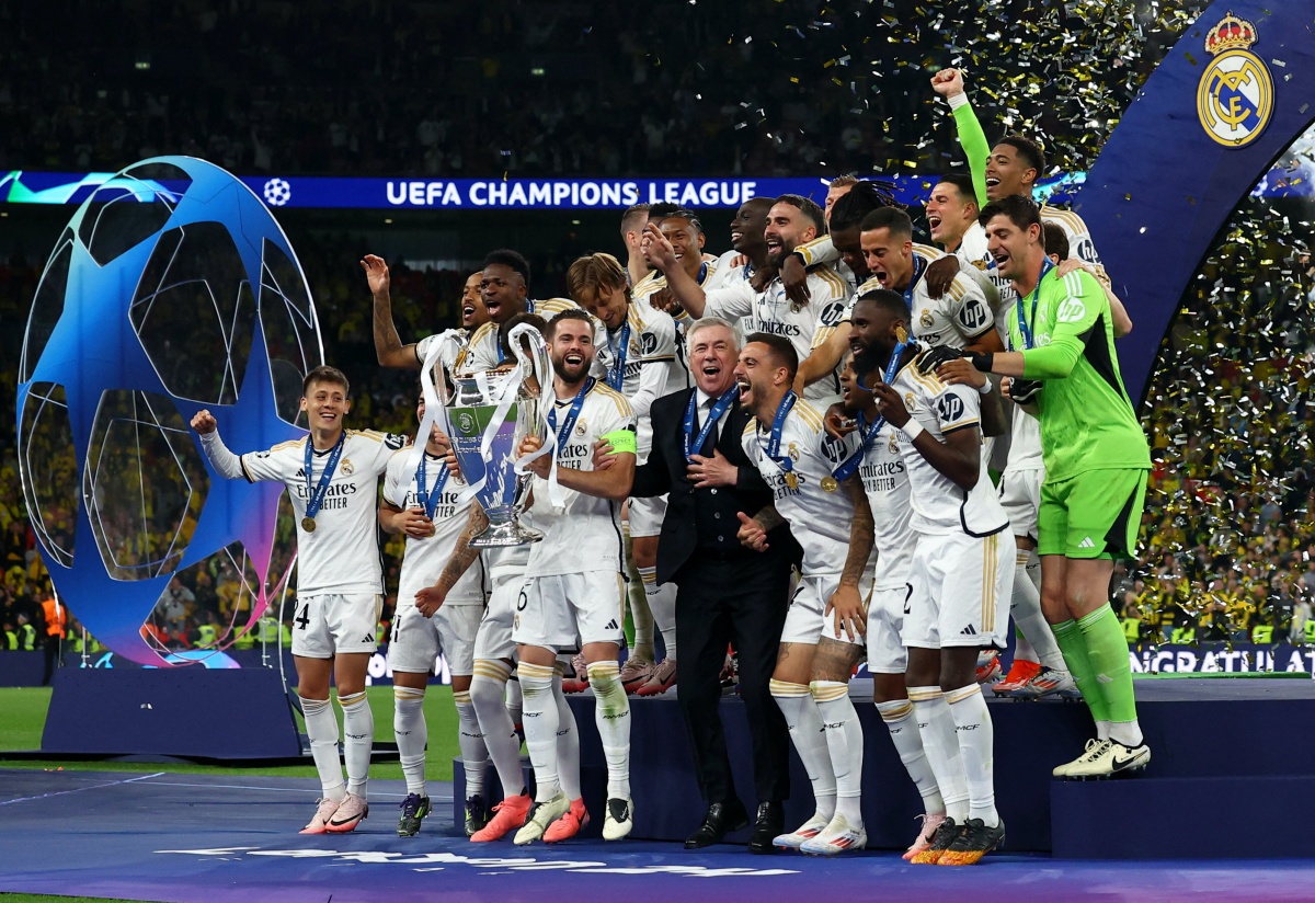 CLB được ví von mang "ADN Champions League" chưa từng thua ở chung kết giải đấu cúp danh giá nhất châu Âu kể từ năm 1981.