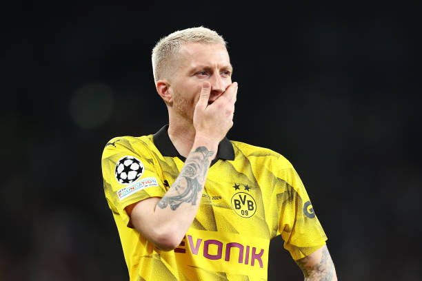 Trận chung kết Champions League đối đầu với Real Madrid là lần cuối cùng Marco Reus ra sân trong màu áo Borussia Dortmund. Anh sẽ rời câu lạc bộ theo dạng chuyển nhượng tự do.