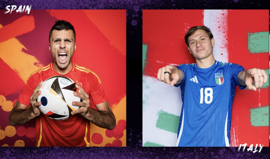 ĐKVĐ Italia sẽ đối đầu TBN trong trận chung kết sớm của bảng B EURO 2024.