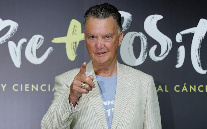 Van Gaal luôn lạc quan.