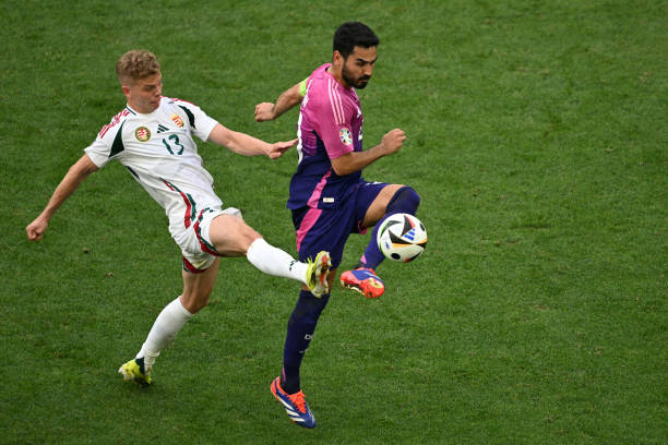 Ở cuộc đối đầu với Hungary ở lượt trận thứ hai bảng A, Ilkay Gundogan cho thấy vì sao anh được huấn luyện viên Julian Nagelsmann trao tấm băng đội trưởng của tuyển Đức.