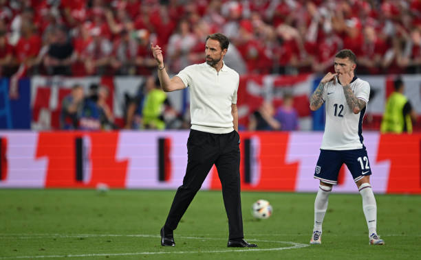 Southgate không hài lòng với các học trò.