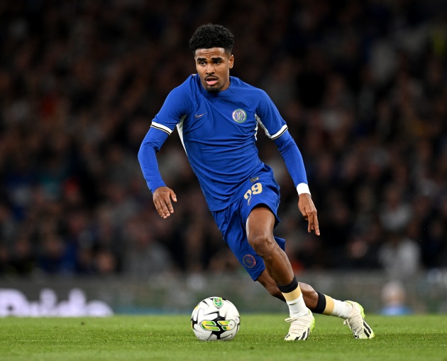 Maatsen trong màu áo Chelsea.