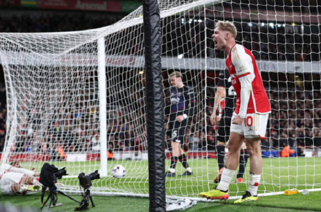 Smith Rowe không còn được trọng dụng nhiều ở Arsenal.
