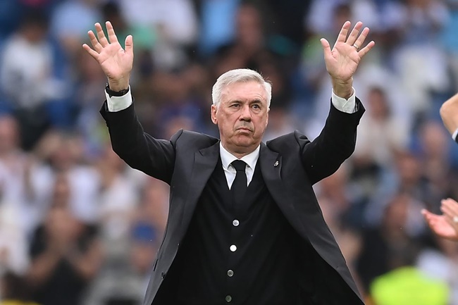 HLV Carlo Ancelotti có thể tiếp tục giành cúp cùng gã khổng lồ Tây Ban Nha.