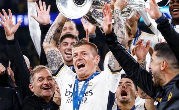 Kroos là một trong những trụ cột của Real trong cả 1 thập kỷ vừa qua.