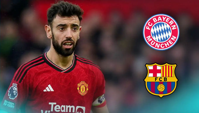 Cùng thời điểm có thông tin cho rằng Bayern Munich và Barcelona cùng lúc tiếp cận Fernandes.