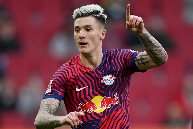 Sesko được nhiều CLB săn đón.