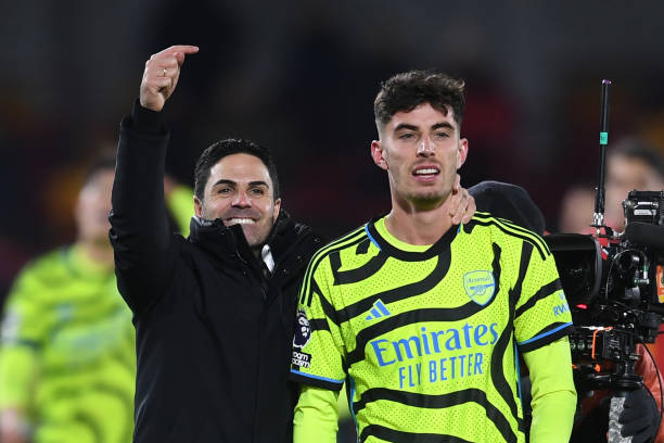 Kai Havertz ngưỡng mộ Mikel Arteta.