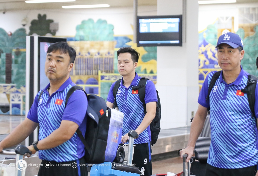 Không khó để nhận thấy sự mệt mỏi của các thành viên đội tuyển Việt Nam. Ảnh: VFF.