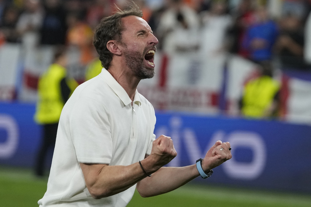 Gareth Southgate đưa tuyển Anh vào chung kết EURO 2024.