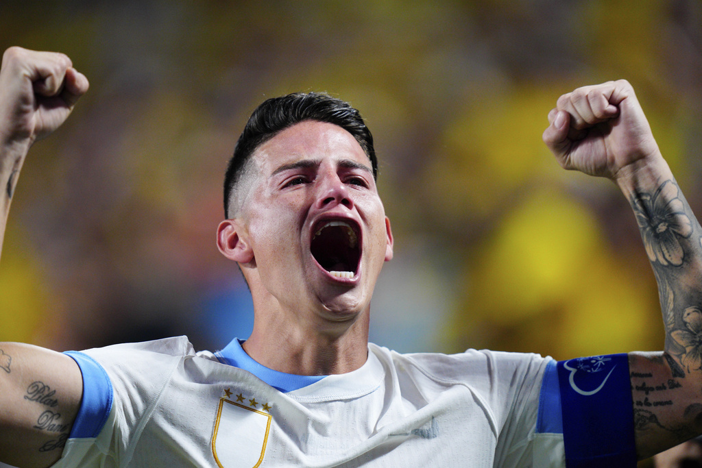 James Rodriguez vẫn chưa thể bị ngăn cản.