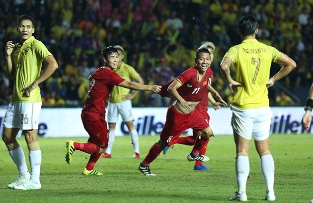 Việt Nam vượt qua Thái Lan tại King's Cup 2019.
