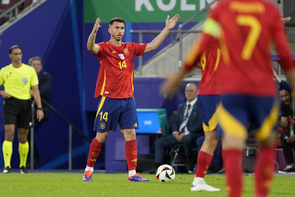 Laporte vẫn chơi hay tại EURO năm nay bất chấp đã chuyển sang thi đấu tại Saudi Pro League.