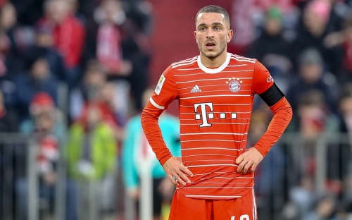 Ibrahimovic trong màu áo Bayern Munich.
