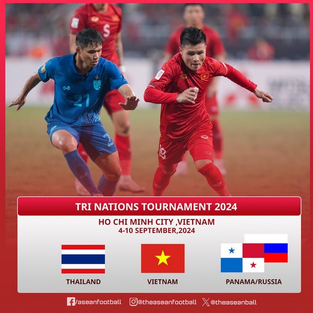 ĐT Việt Nam có thể chạm trán Nga hoặc Panama trong tháng 9.