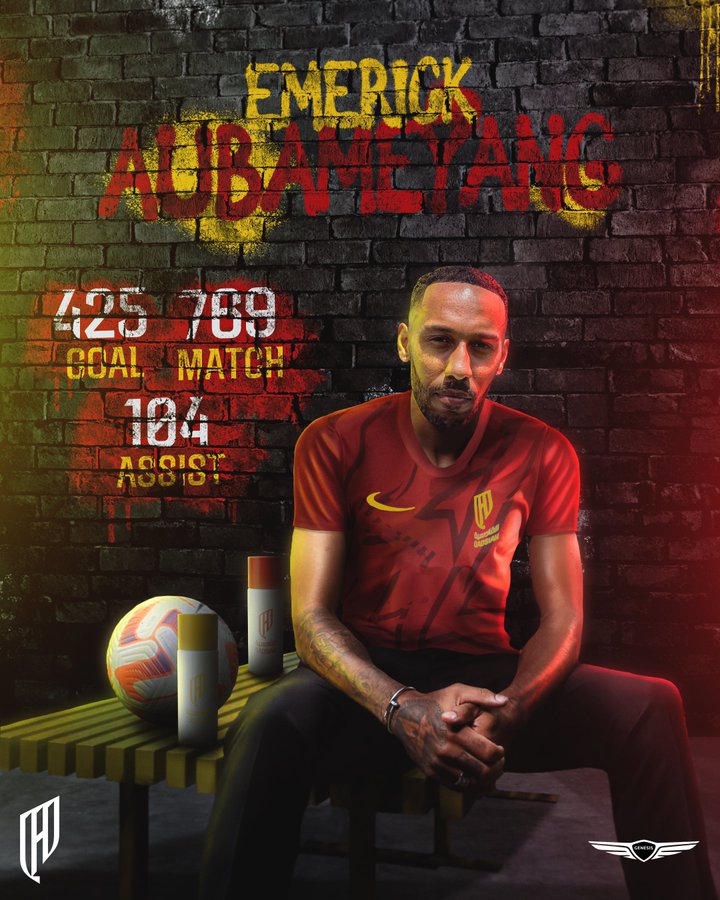 Aubameyang chính thức là người của Al-Qadsiah.