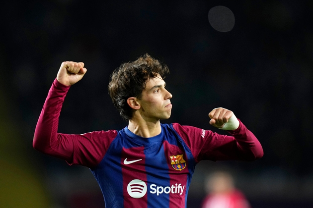 Joao Felix chơi bóng theo dạng cho mượn ở Barca mùa giải vừa qua.