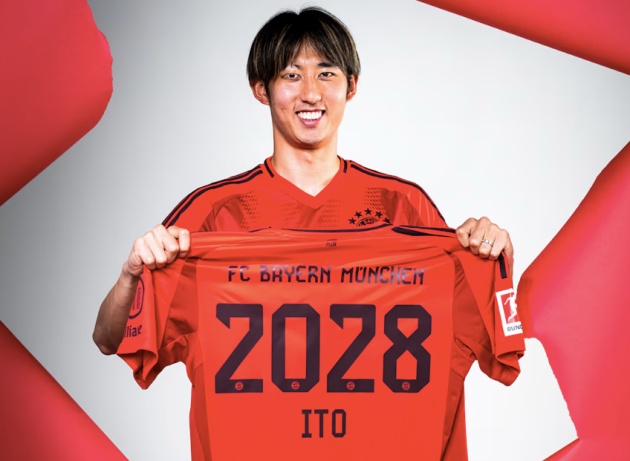 Ito vừa gia nhập Bayern.