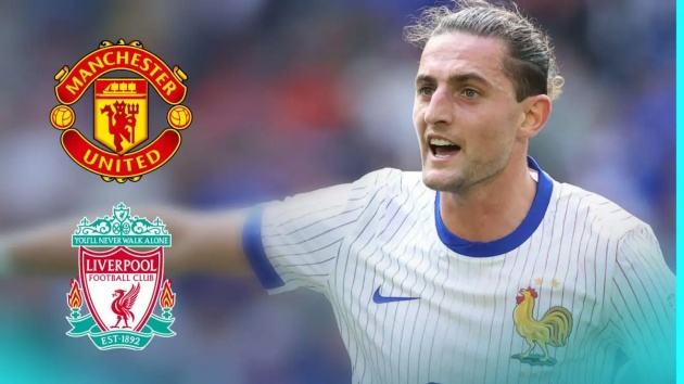 M.U và Liverpool đang dẫn đầu cuộc đua giành Rabiot.