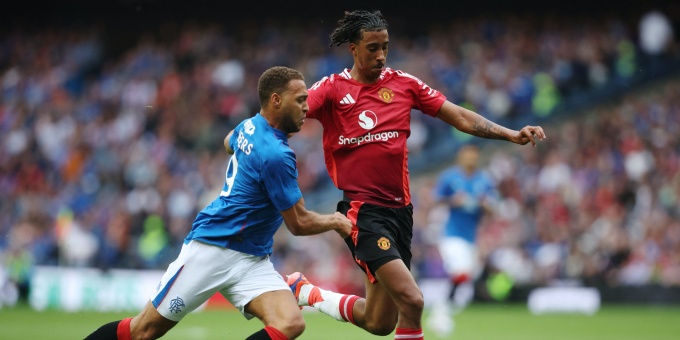 Yoro có màn trình diễn coi được trước Rangers.