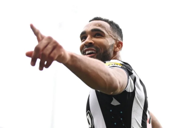 Tiền đạo Callum Wilson của Newcastle.