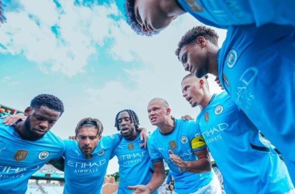 Haaland là đầu tàu của Man City.