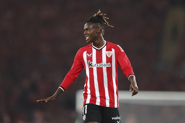 Nico Williams lọt vào tầm ngắm của Barca.