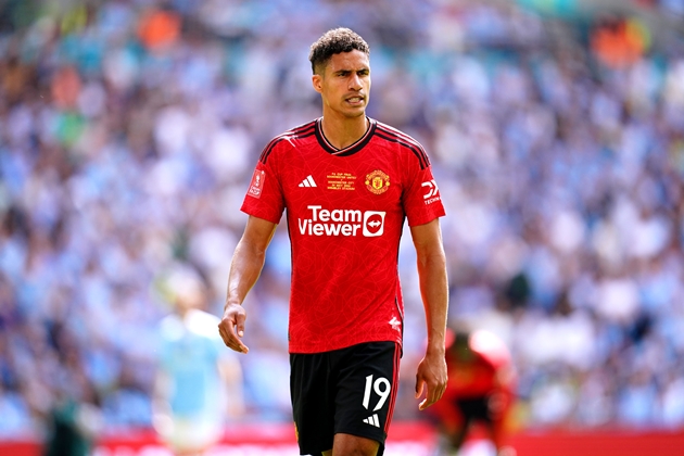 Raphael Varane vừa đáo hạn hợp đồng với Manchester United.