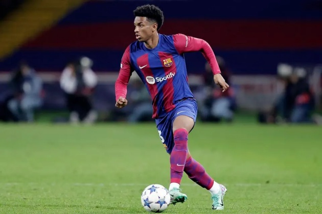 Hậu vệ Balde của Barcelona.