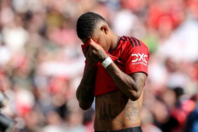 Marcus Rashford vừa trải qua một mùa giải tương đối thất vọng.