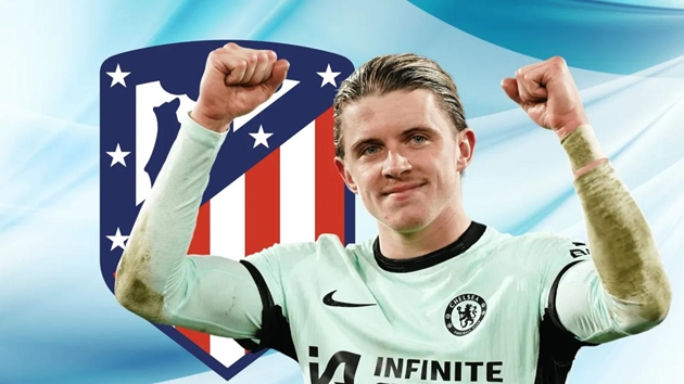Conor Gallagher chính thức chuyển sang khoác áo Atletico Madrid.