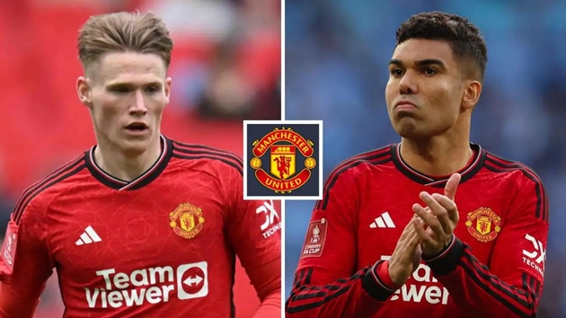 Tình thế trái ngược của Casemiro và Scott McTominay ở M.U.