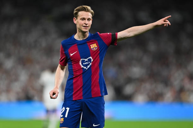 Barca vẫn có thể bán De Jong trong những ngày cuối tháng 8.