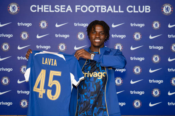 Lavia gia nhập Chelsea vào mùa hè năm ngoái.