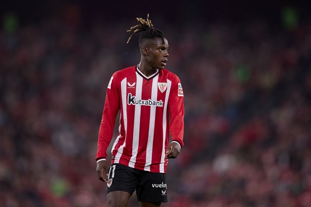 Nico Williams sẽ mang áo số 10 của Athletic Bilbao mùa tới.