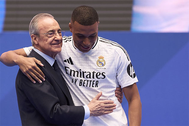 Perez hài lòng với màn trình diễn của Mbappe.