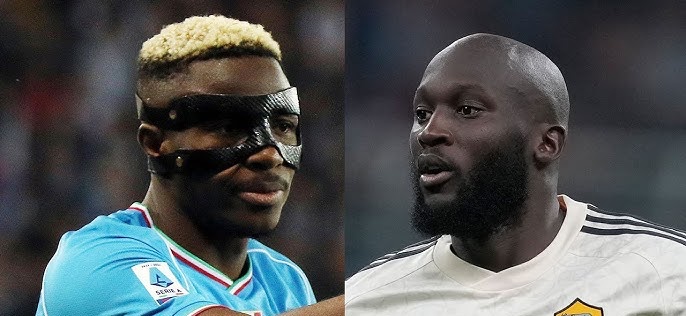 Osimhen và Lukaku có thể đổi chỗ cho nhau.